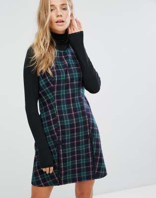 Jack Wills Check Shift Dress