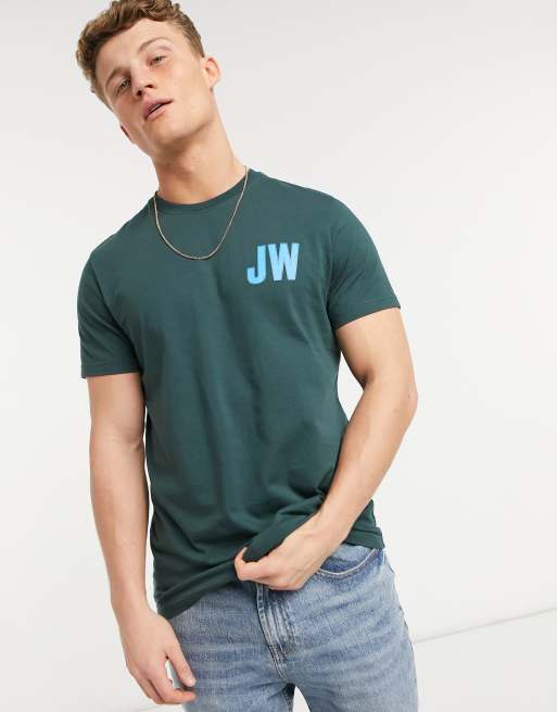 Jack wills deals green t shirt