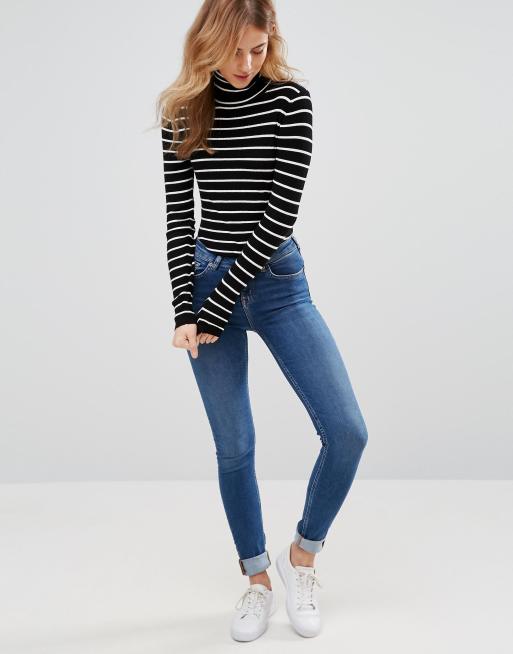 Jack Wills Fernham Mid Rise Skinny Jeans