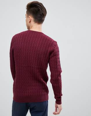 jack wills burgundy jumper