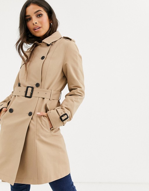 Jack Wills Mitford classic belted trench