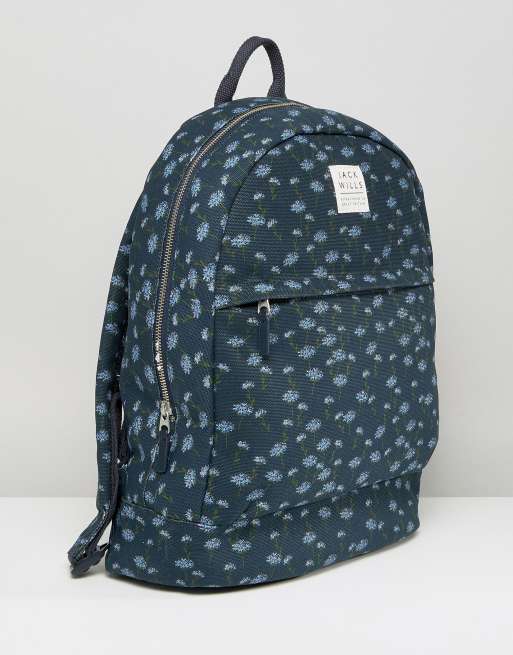 Navy best sale floral bag