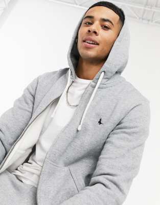 jack wills pinebrook zip through hoodie