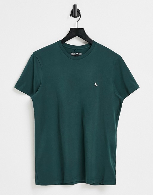 Jack Wills Sandleford t-shirt in dark green