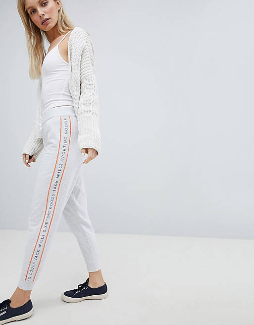 Jack Wills Tracksuit Pant with Piping Detail