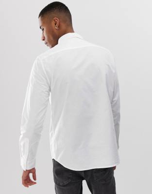 wadsworth slim fit plain oxford shirt