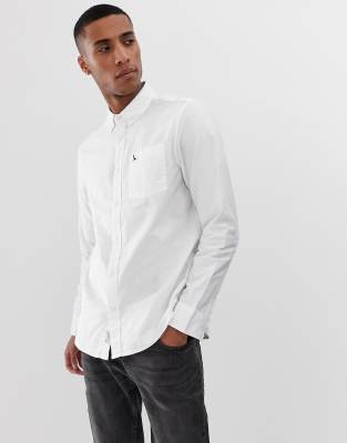 wadsworth slim fit plain oxford shirt