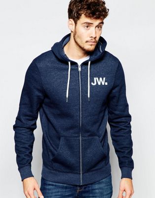 jack wills zip hoodie