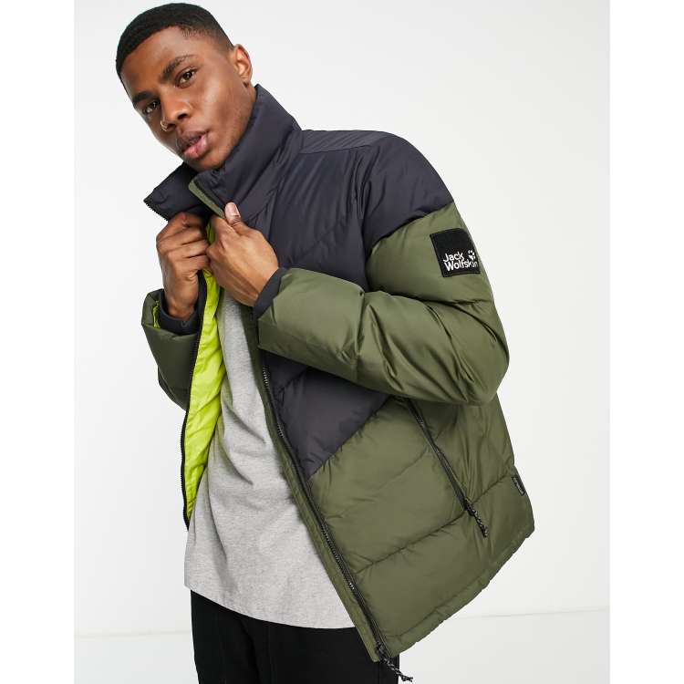 Sluiting toegang Uitverkoop Jack Wolfskin 365 Fearless Down puffer jacket in green | ASOS