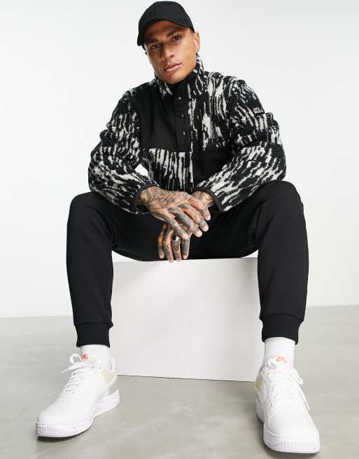 Jack Wolfskin 365 Fearless Snap fleece in grey