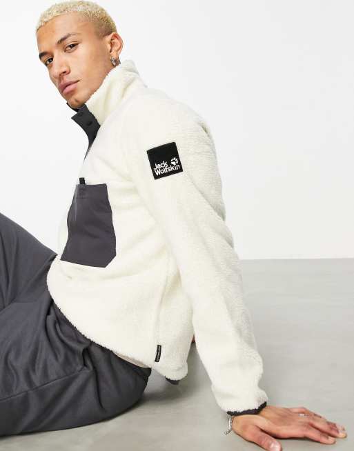 Jack Wolfskin - 365 Fearless Snap - Pile bianco