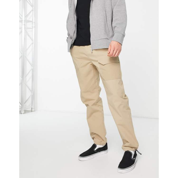 Jack Wolfskin 365 fearless trousers in beige | ASOS