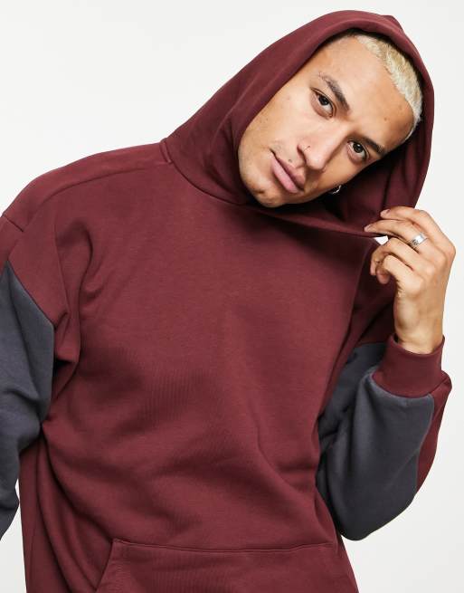 Jack Wolfskin 365 hoodie in burgundy