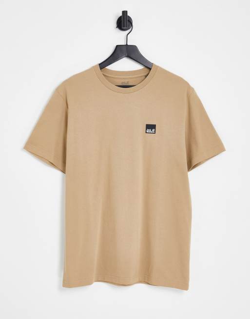 Jack Wolfskin – 365 – T-Shirt in Beige 