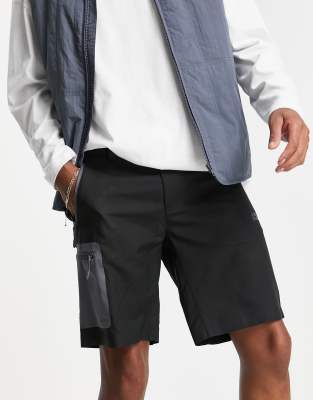 Jack Wolfskin Active Track shorts in black  - ASOS Price Checker