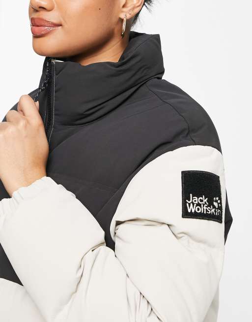 Jack wolfskin neon outlet down jacket