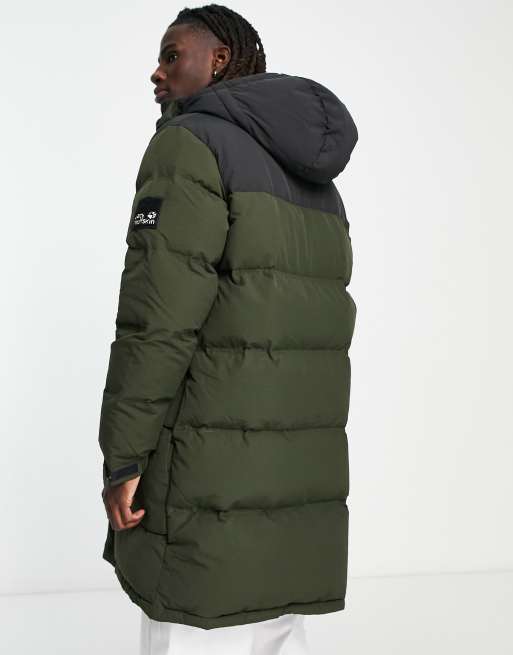 Jack wolfskin long store padded coat