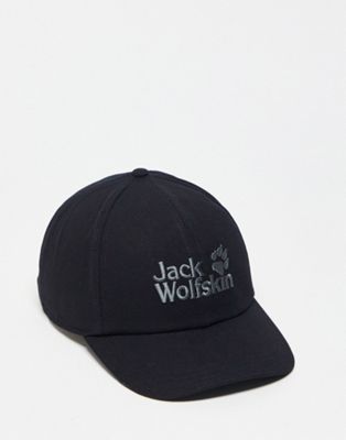 Jack Wolfskin baseball cap in black