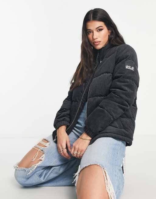 Corduroy puffer store jacket forever 21