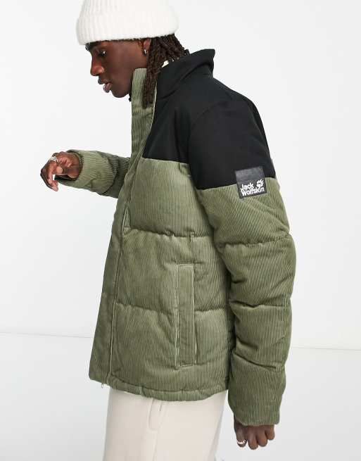 Green jack cheap wolfskin coat