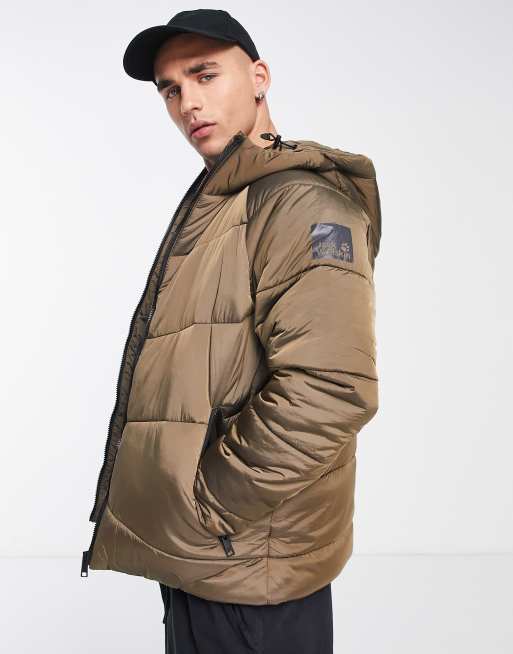 Wolfskin Eisbach jacket hooded Jack ASOS brown | in