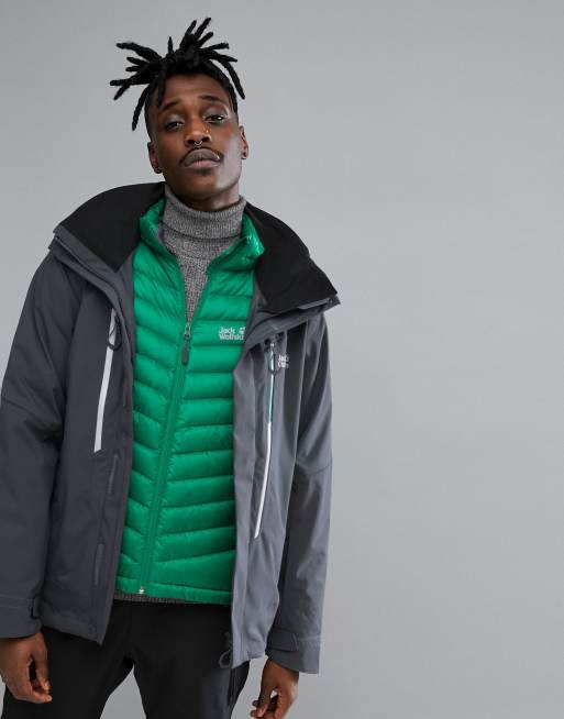 Jack wolfskin 3 hot sale in 1 coat