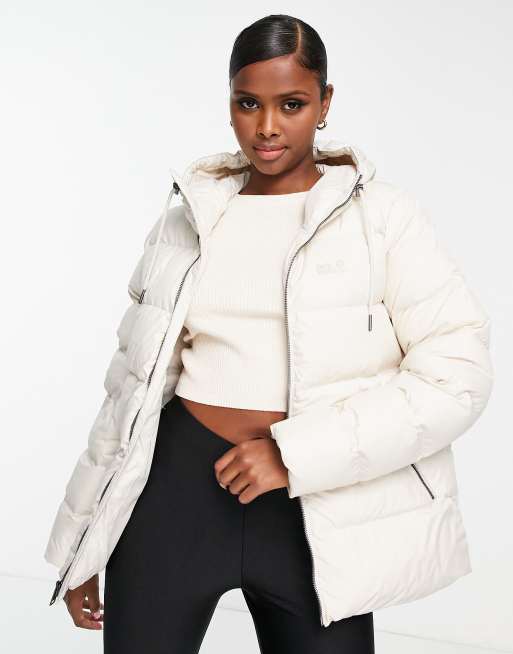 Jack wolfskin best sale big white jacket