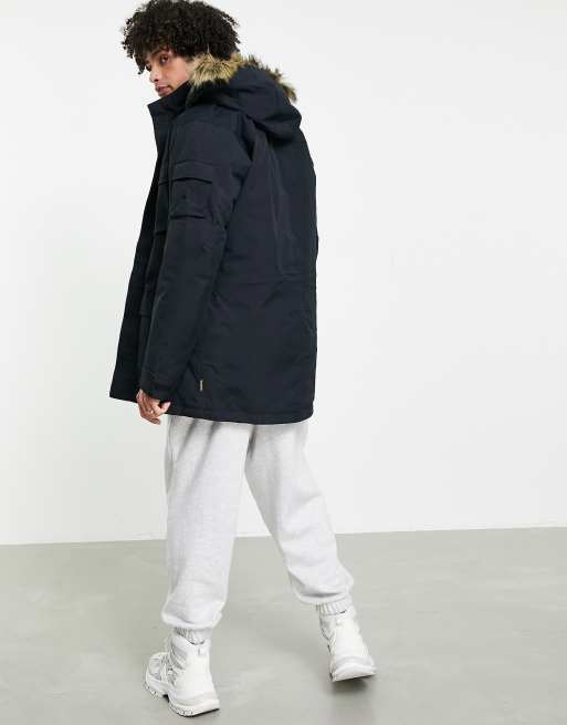 Jack Wolfskin black Canyon in Parka | Jacket ASOS Glacier