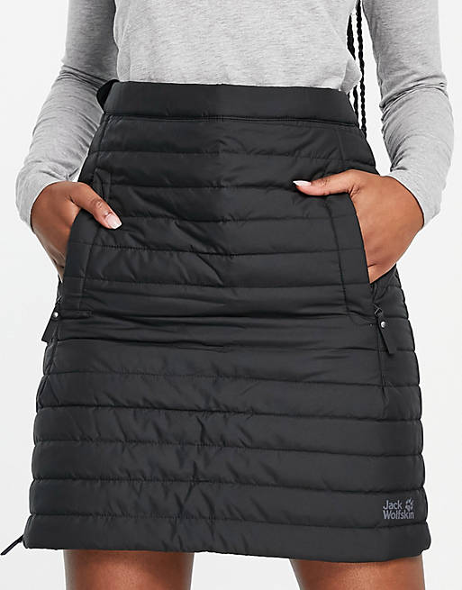 Jack Wolfskin Iceguard Skirt in black | ASOS