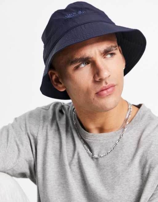 Jack Wolfskin Lightsome bucket hat in navy