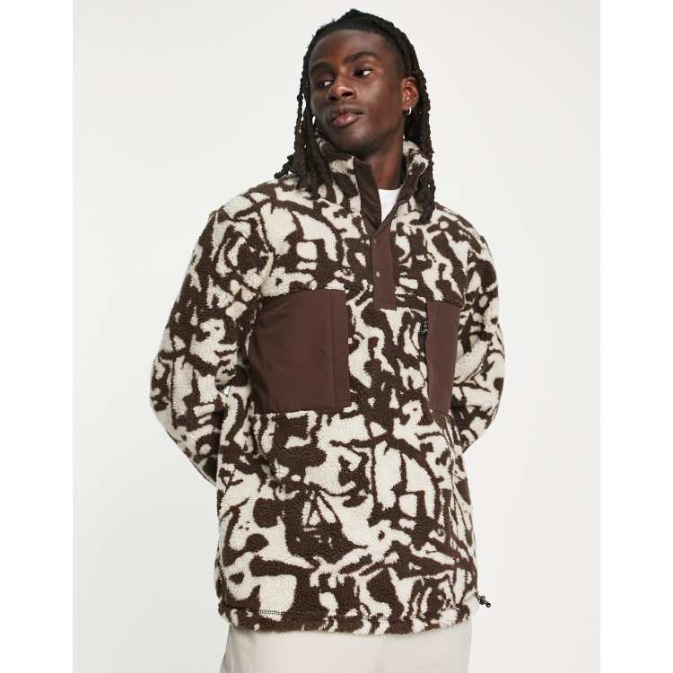 Burberry - Monogram Fleece Jacquard Jacket