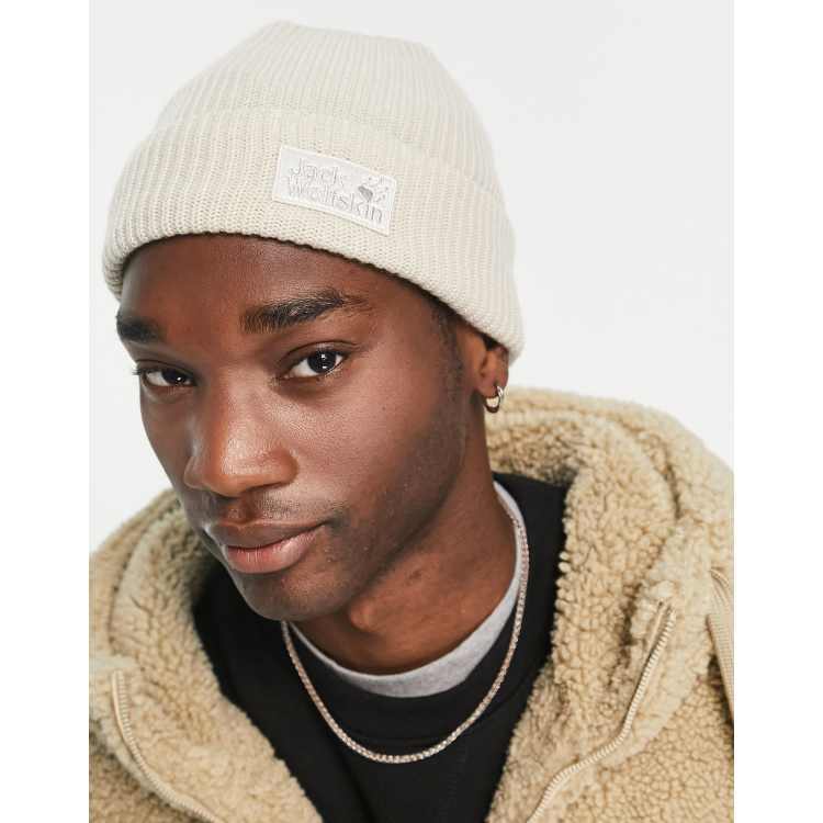 Off white knit hat sale