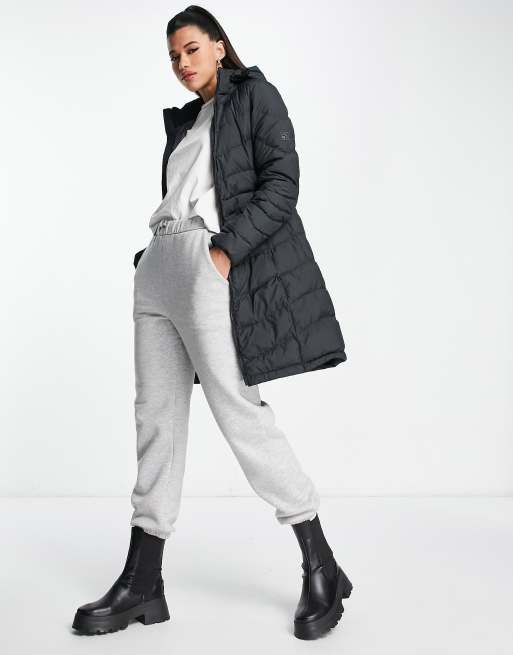 Jack wolfskin outlet selenium coat black