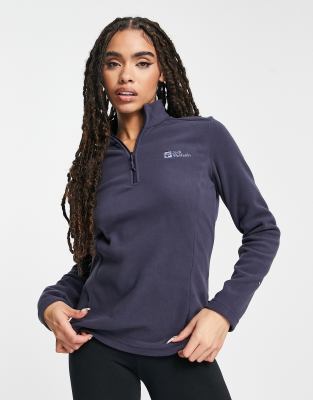 Polaire Homme Stio 1/4 Fermeture Éclair - Bleu Marine - Taille L