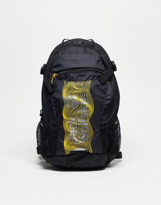 Jack Wolfskin Velocity 12 backpack in black - ASOS Price Checker