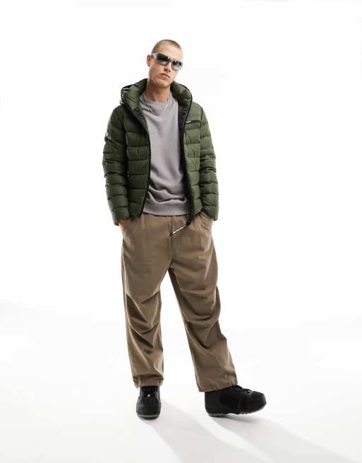 JACK1T R3D dry down racer jacket in olive