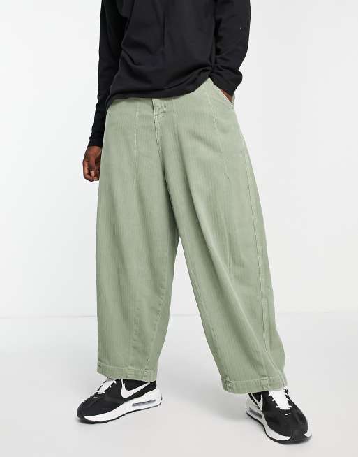 Balloon fit track store pants