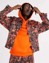 Jaded London co-ord in all over flames print | ASOS