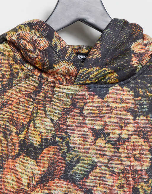 Jaded London co-ord vintage floral printed hoodie | ASOS