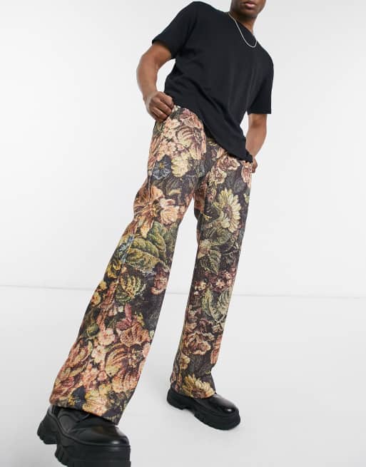 Flower print joggers on sale