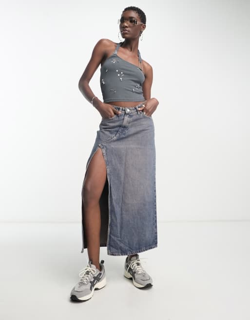 Jaded London halter strappy top with punky embellishment, 3 of 4