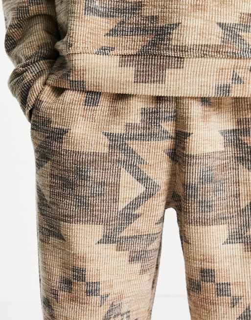 Jaded London - Joggers oversize con stampa geometrica in coordinato, 3 di 4