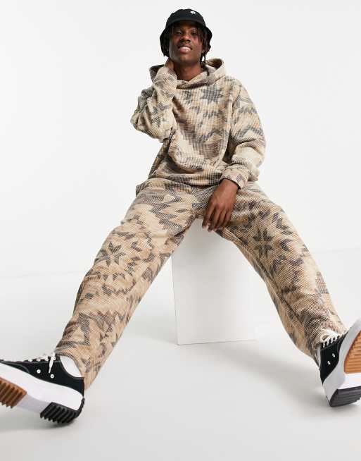 Jaded London oversized geometric print sweatpants - part of a set 