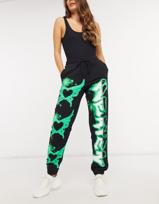 sweatpants med print