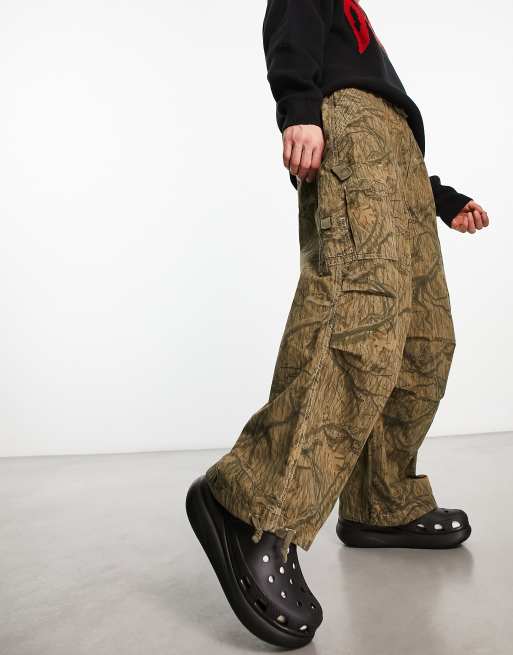 Jaded London Real Tree Camo Balloon Pants