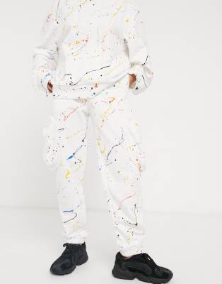 paint splatter sweatpants