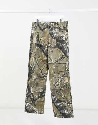 camouflage jeans