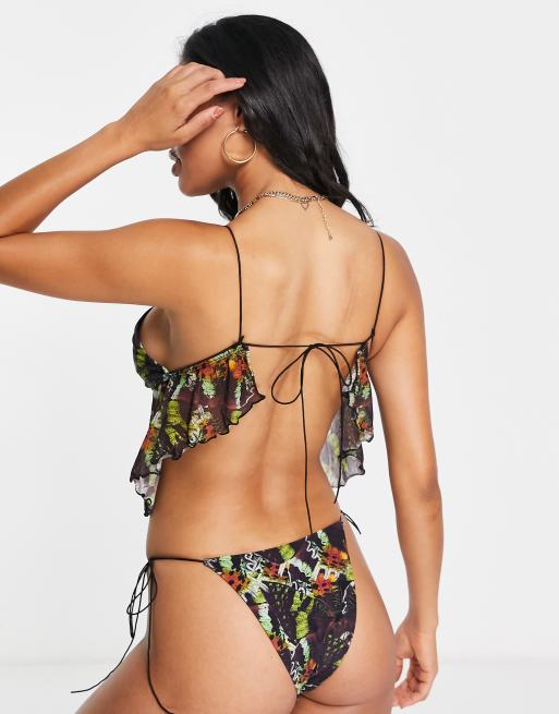 Figleaves Curve Zip Detail Bikini Top