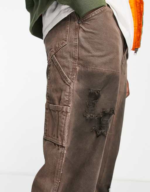 Jaded London TROUSER - Trousers - brown 