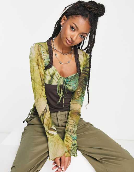 Jaded London - Top style cardicool - Multicolore